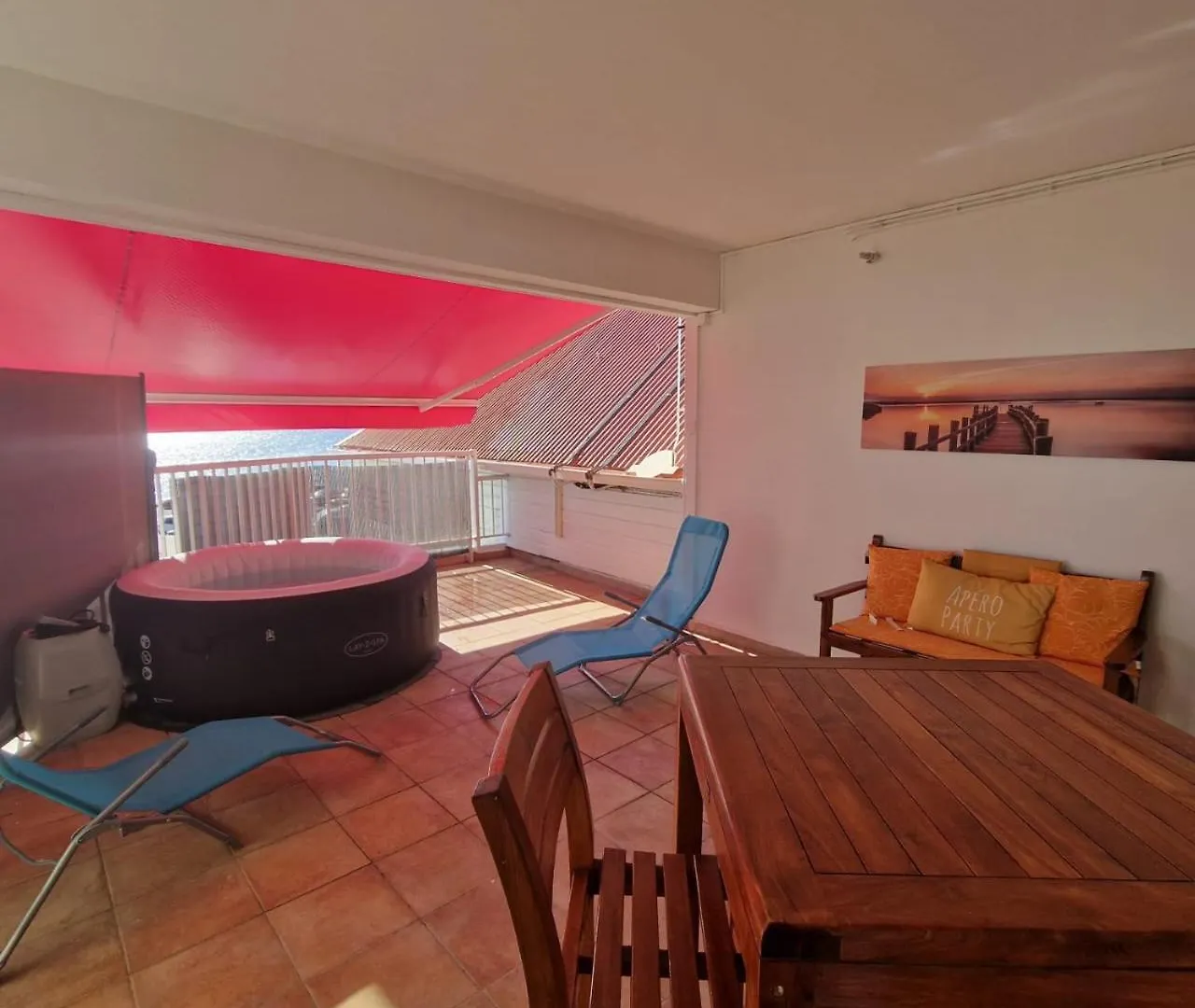 Apartment Mariposa - Logement T3 Avec Jacuzzi - Empire House Basse-Terre